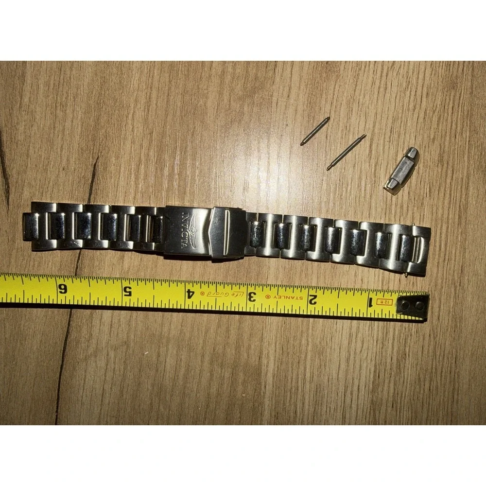 Invicta Stainless Steel Silver Tone Watch Band for Pro Diver 20119